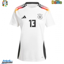 Tyskland Thomas Muller #13 Hjemmedrakt Dame EM 2024 Kortermet